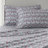 3 PCS Sheet Set Grey Ski Jump