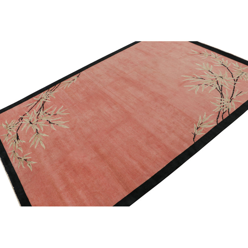 Hand Knotted Wool Area Rug, Rectangle 10' x 14'