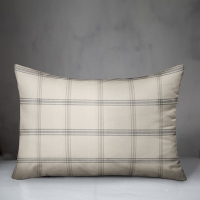 Plaid Throw Pillow