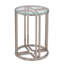 Lanterna Glass End Table