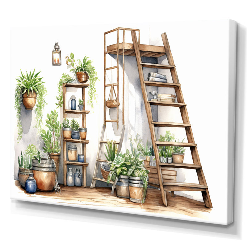 "Natural Bathroom Decor XXVII", reproduction d'art sur toile, H 12 po x l 20 po x P 1 po, Toile tendue