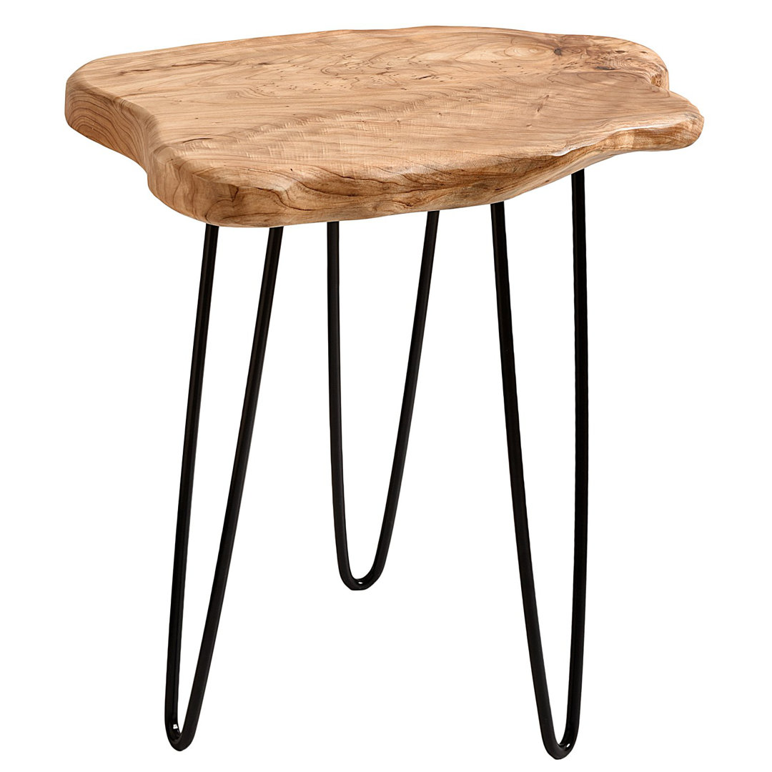 Centerview Solid Wood End Table Charlton Home®