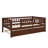 Wood Daybed With Trundle And Fence Guardrails-1840544084