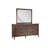 Dazhane Solid Wood Rectangle Dresser Mirror
