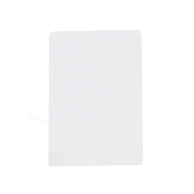 Square flat bottom PVC chair mats, 120cm x 76cm