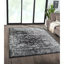 Tapis persan tissé délavé rétro