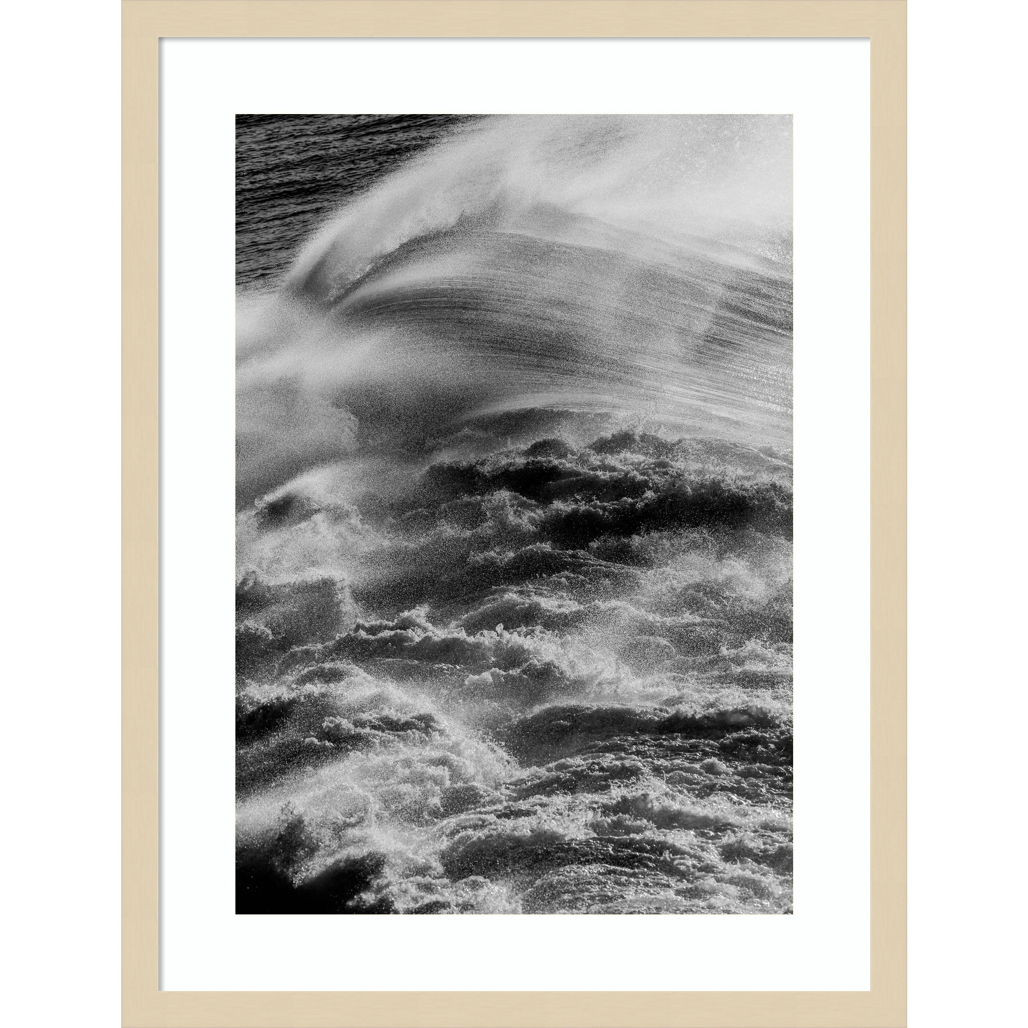 Sea Offerings by Shot by Clint Wood Framed Wall Art Print, Brown, 25" H x 19" W