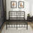 Lizar Metal Open-Frame Storage Bed-416934801