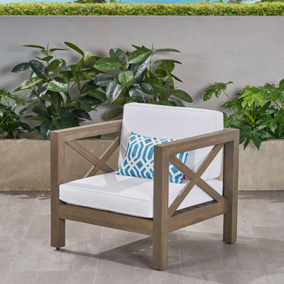 Mid-Century Chair, Wood Texture, Grey + White Water- Curler Stylish Club Design, Wood, Trench Coat
