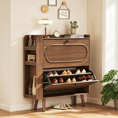 20 Pair Shoe Storage Cabinet