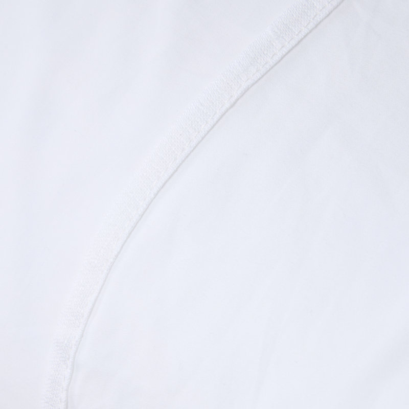 Ensemble de 2 taies d'oreiller pour chambre d'amis Skylar, Taie d’oreiller standard, Blanc