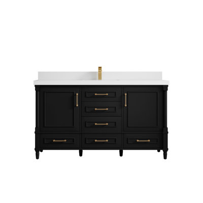 Ensemble de meuble-lavabo simple 60 po Aberdeen
