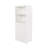 Stretchable Desk With Storage Shelves And Mobile Wheels, Foldable Design For Small Apartments And Offices, White