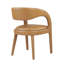 Vegan Leather Arm Chair Dining Chair-91110954