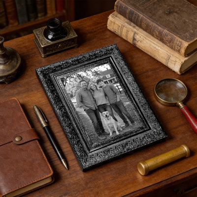 Cadre photo 5 "x 7" noir 1PC