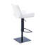 Tabouret de bar rotatif à hauteur ajustable Trishika