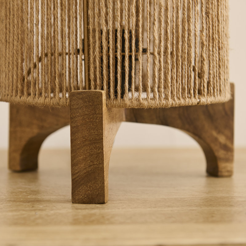 Wood Table Lamp