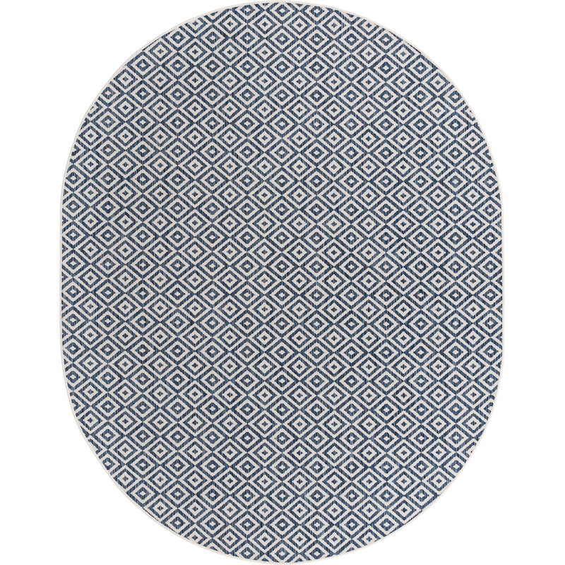 Tapis d'extérieur Destiny, Ovale 7 pi 10 po x 10 pi