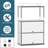 2 - Door Accent Cabinet with Adjustable Shelves-1544326874