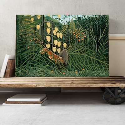 Henri Rousseau - Wrapped Canvas Painting