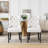 High-End Tufted Dining Chair Set, Velvet Upholstery With Nailhead Trim And Back Pull Ring, Solid Wood Legs-510191850-510191852