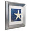 « côtier moonlight i bleu-vert », impression sur toile encadrée-15722496
