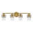 Della Four-Light Chevron Bath Vanity-65382792