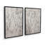 Onyx Eclipsed, ensemble de 2 impressions sur toile dans un cadre-885999757-885999758