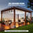 Sumiah Powder-Coated Steel Post Base