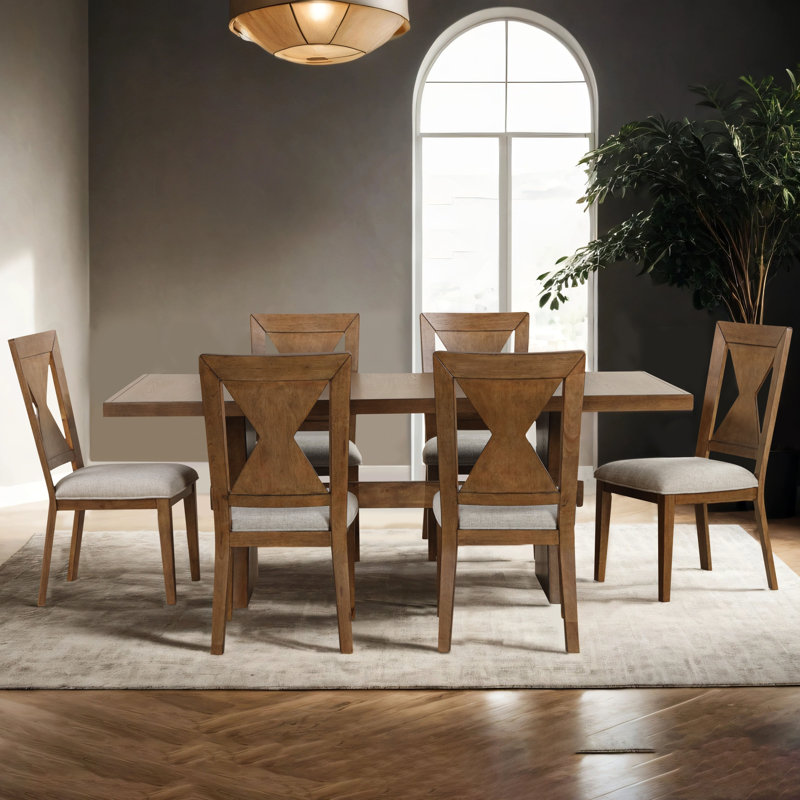 Faustas 7-Piece Dining Table Set