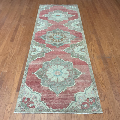 Dakota Fields Handmade Turkish Oushak Wool Runner