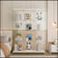Vitrine en verre exquise avec plusieurs tablettes pour différentes pièces-1630390893