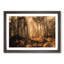 Forest in an Orange Glow - Picture Frame Painting Print-55577646-55577645