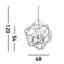 Lesley 3-Light Geometric Chandelier