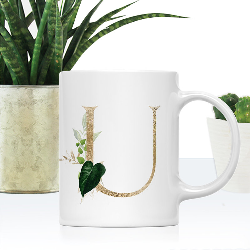 Grande tasse à café exotique, U