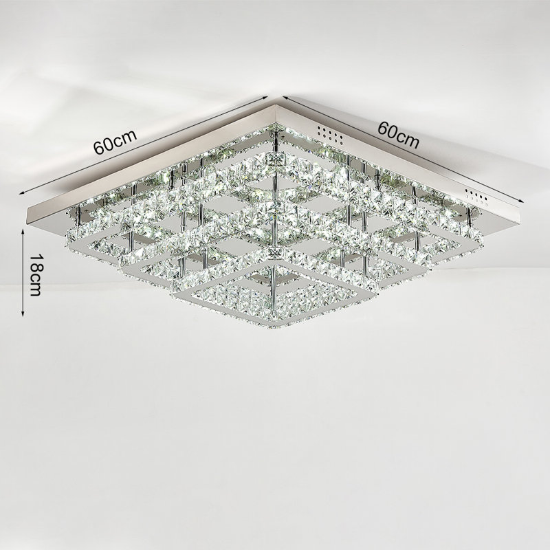 LED Flush Mount, White