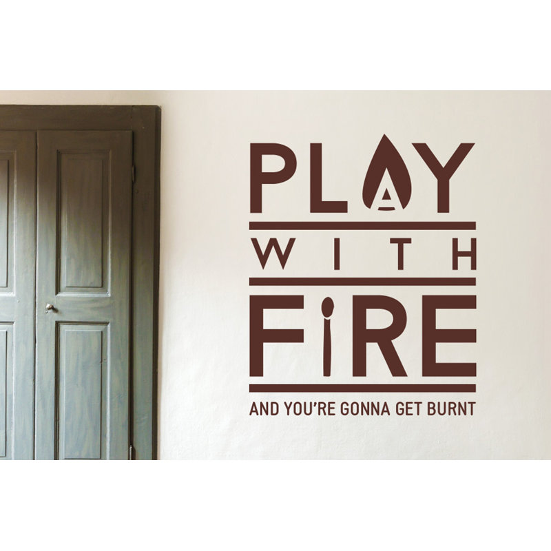 Wall Decal, Medium, Brown