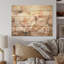 Arrangement d'œillets beige I - œillets, art mural sur bois de pin naturel-1357706510