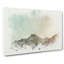 Forest Before The Mountain In Abstract - Wrapped Canvas Print-55313927