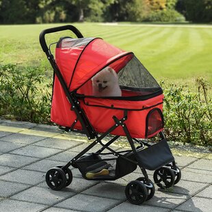 Waggle Pet Stroller For Outdoor Travel Bearing Weight upto 20 KG – Waggle  Merch