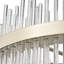 Lustre 5 lumières Iola Champagne