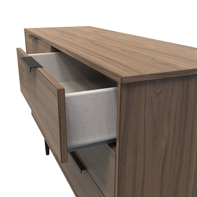 Fully Assembled Heda 6 - Drawer Chest of Drawers