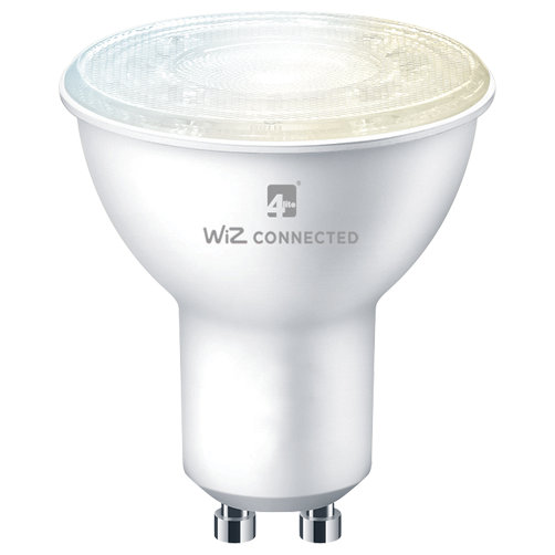 Fire-Rated Indoor Downlight Adjustable IP20 Rated Dimmable Spotlight Supplied with a 2200k - 6500k 345lm Smart GU10 Bulb