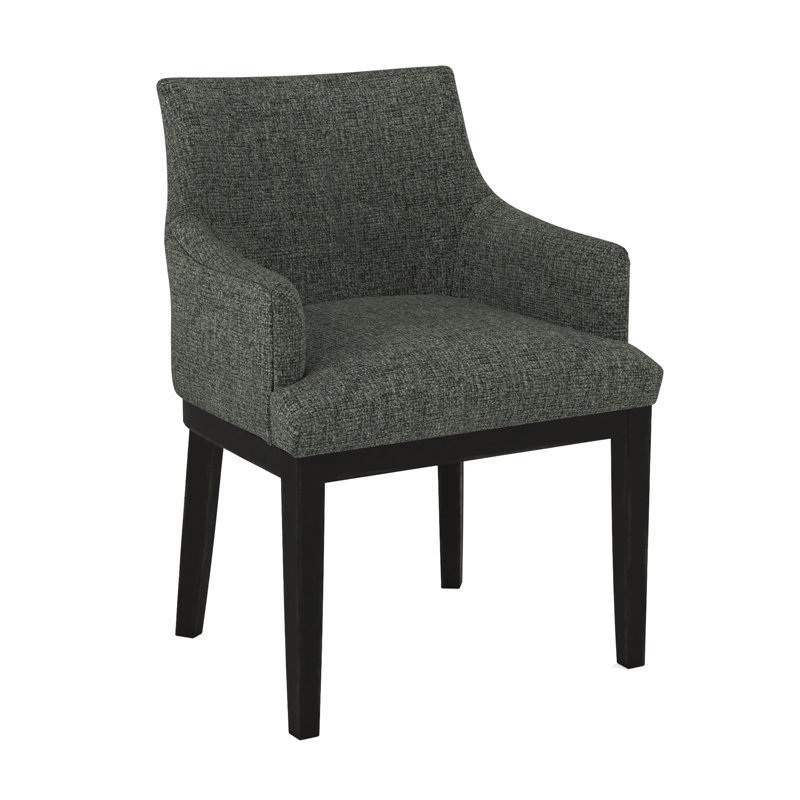 Upholstered Arm Chair, Espresso, 61689-88