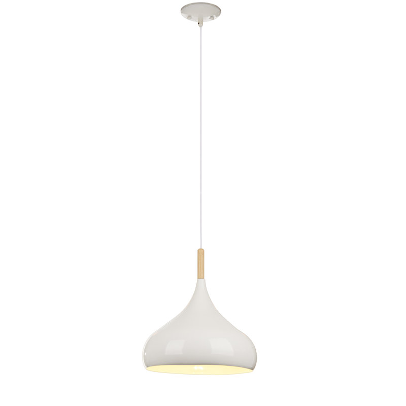 Barbot 1 - Light White Single Pendant