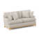 Oaks Way 84" Flared Arm Sofa with Reversible Cushions