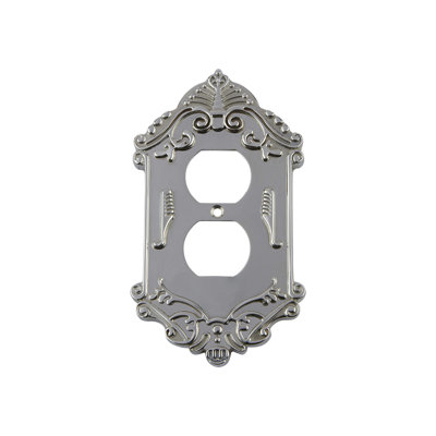 Victorian 1-Gang Duplex Outlet Wall Plate