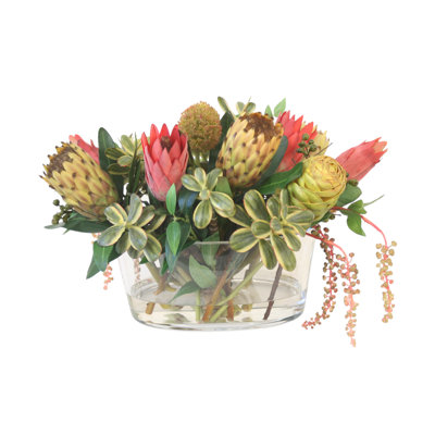Mixed Proteas, Berries and Succulents