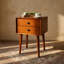 Table de chevet avec 2 tiroirs, petite table d'appoint avec rangement, Seadrifte-1701161289