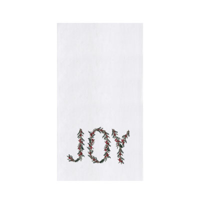 Serviette de Noël Joy Mistletoe